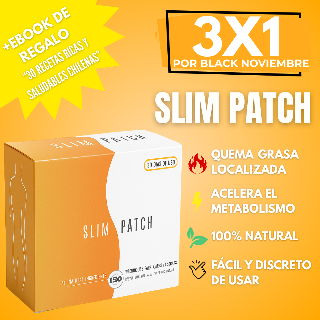 3X1 SLIM PATCH - ADELGAZA MIENTRAS DUERMES