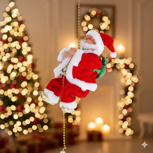 Viejo Pascuero Escalador - Transforma tu casa esta navidad